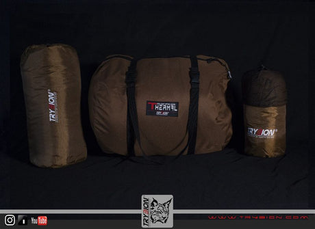 Saco de dormir Trybion Thermal con calefacción - Tienda Carpfishing