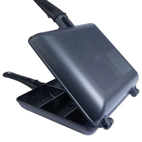 Sartén Ridge Monkey Combi - Steamer Connect Granite XXL - Tienda Carpfishing