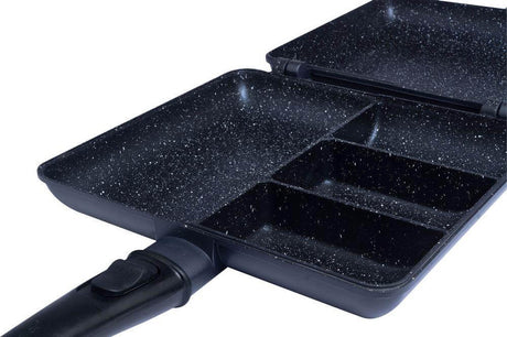 Sartén Ridge Monkey Combi - Steamer Connect Granite XXL - Tienda Carpfishing