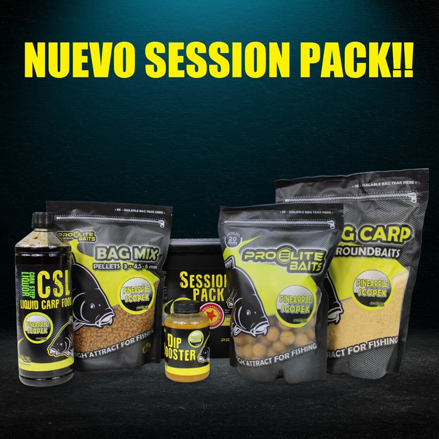 Session Pack Pro Elite Baits Piña Scopex - Tienda Carpfishing