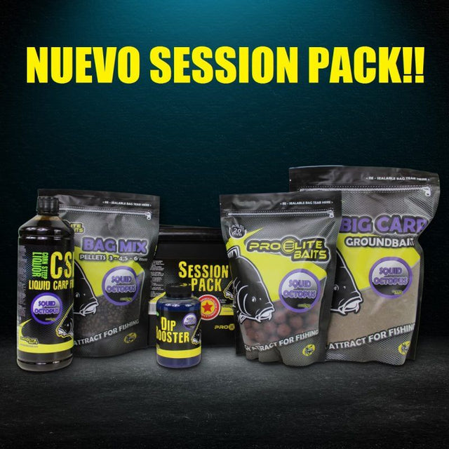 Session Pack Pro Elite Baits Squid Octopus - Tienda Carpfishing