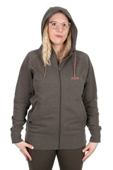 Sudadera Mujer Fox WC Zipped Verde - Tienda Carpfishing