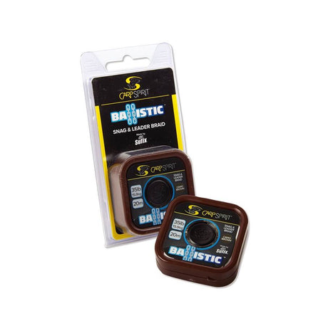 Trenzado Carp Spirit Ballistic Camo Verde 35 Ib 20 m - Tienda Carpfishing