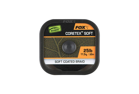 Trenzado Fox Coratex Soft 20 m - Tienda Carpfishing