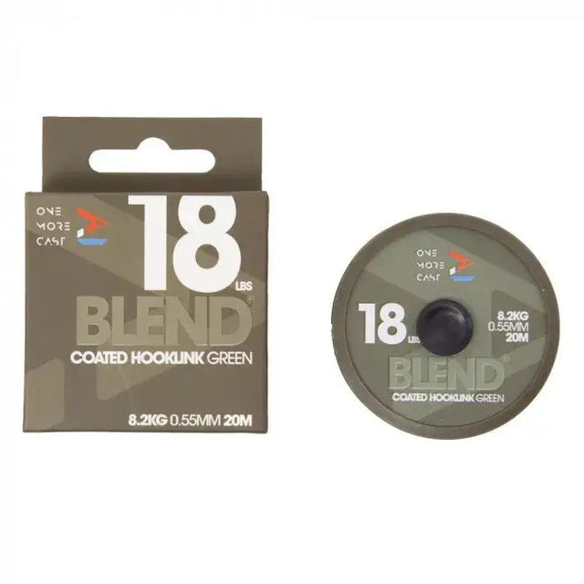 Trenzado OMC Blend Coated Verde 20 m - Tienda Carpfishing