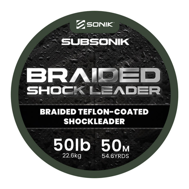Trenzado Sonik Subsonik Shock 50 m - Tienda Carpfishing