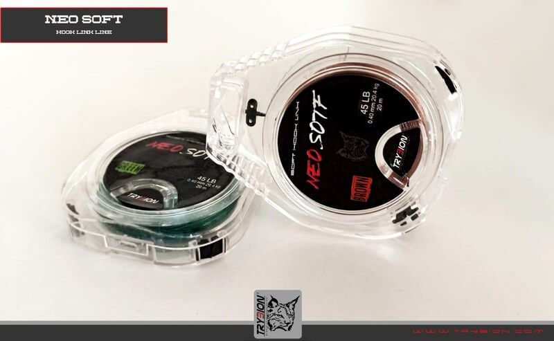 Trenzado Trybion Neo Soft Verde 20 m - Tienda Carpfishing